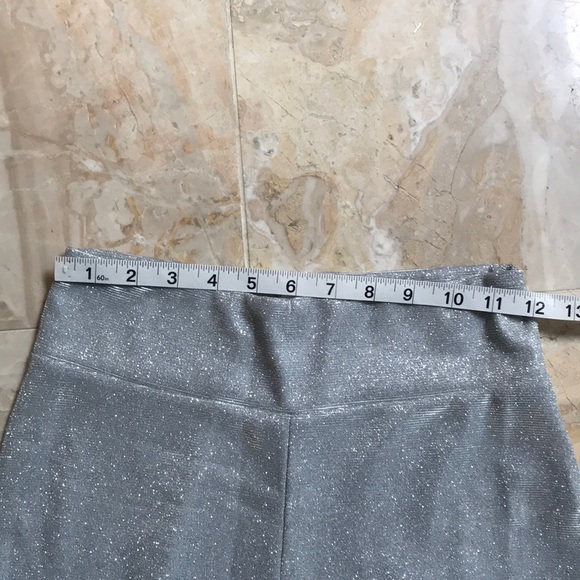 Sequin Pants-Silver-Large-Boot cut - Picture 3 of 12
